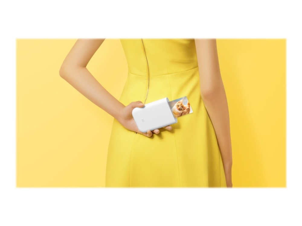 Xiaomi Mi Portable Photo Printer   Skirver   Farge   Sink   50.8 X 76.2 Mm Inntil 0.75 Min Side  Farge    Bluetooth 5.0 Le fra Xiaomi
