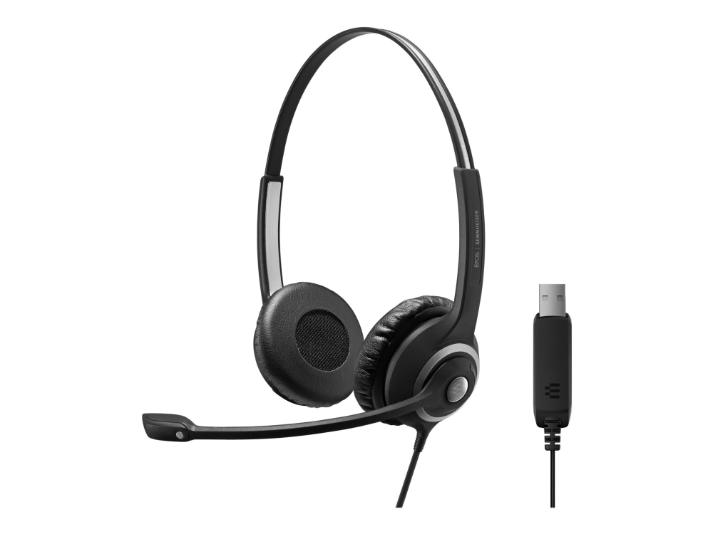 Epos Impact Sc 260 Usb   Hodesett   On Ear   Kablet   Usb   Svart fra Sennheiser