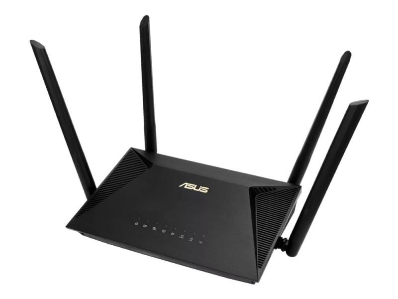 Asus Rt Ax1800u   Trådløs Ruter 3 Portssvitsj   1gbe   Wi Fi 6   Dobbeltbånd fra Asus