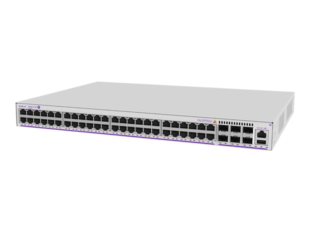 Alcatel Lucent Omniswitch Os2360 P24   Switch   Styrt   24 X 10 100 1000  Poe+  + 2 X Gigabit Sfp  Opplink  + 2 X 1 Gigabit   10 Gigabit Sfp+  Opplin fra Alcatel-lucent