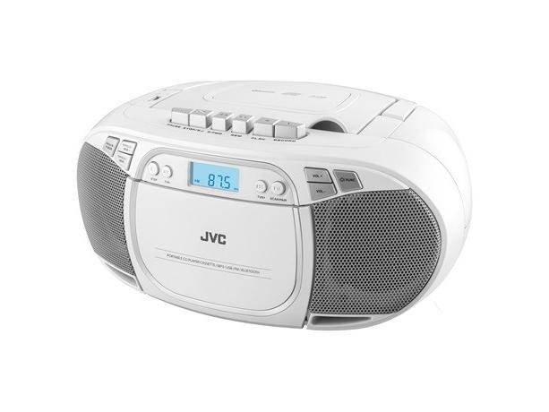 Jvc Rc E451w  1 6 Kg  Hvit  Bærbar Cd Spiller fra Jvc
