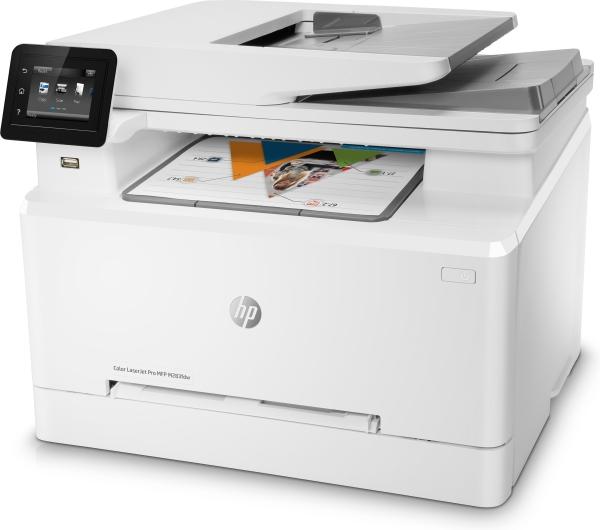 Hp Color Laserjet Pro Mfp M283fdw   Multifunksjonsskriver   Farge   Laser   Legal  216 X 356 Mm   Original    A4 Legal  Medie    Opp Til 21 Spm  Kopi fra Hp