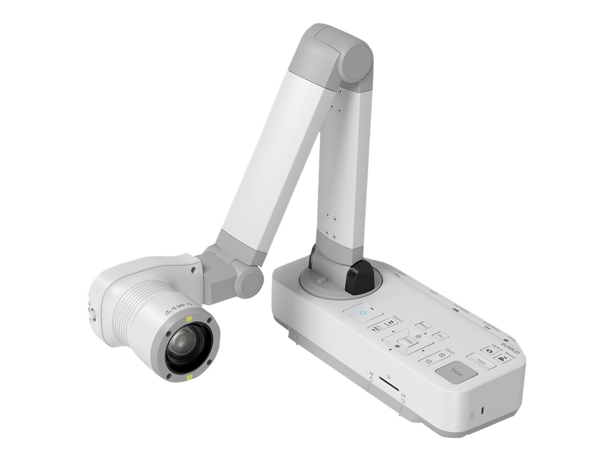 Epson Elpdc21   Dokumentkamera   Farge   2 1 Mp   1920 X 1080   Lyd   Vga  Hdmi   Usb fra Epson