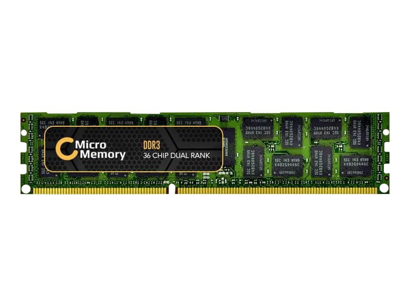 Coreparts   Ddr3   Modul   16 Gb   Dimm 240 Pin   1600 Mhz   Pc3 12800   Registrert   Ecc fra Coreparts