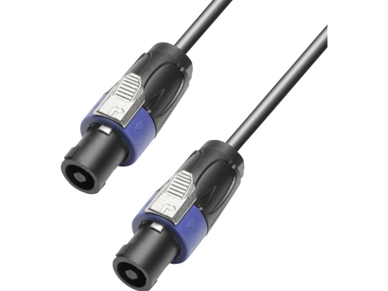 Adam Hall Højtaler Kabel [1x Typ Spk Stik   1x Typ Spk Stik] 4 X 2.5 Mm² 10.00 M Sort fra Adam Hall