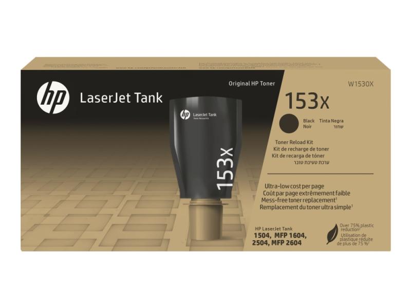 Hp 153x   Høykapasitets   Svart   Original   Laserjet   Tonerpatron  W1530x    For Laserjet Tank Mfp 1602w  Mfp 1604w  Mfp 2602dn  Mfp 2604sdw  Mfp 2 fra Hp