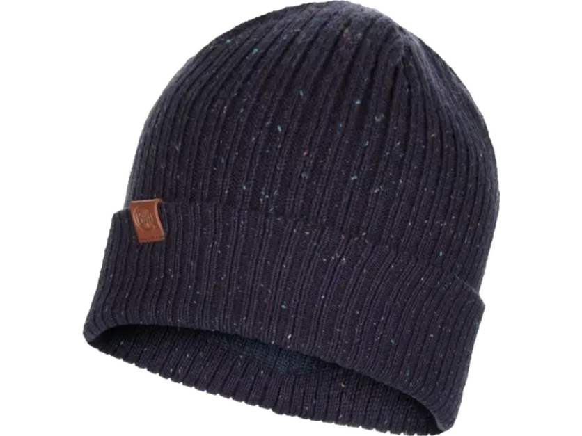 Buff Buff Kort Strikkelue Beanie 1180817791000 Navy One Size fra Buff