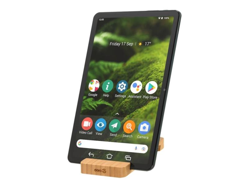 Doro   Tablet   Android 12   32 Gb   10.4" Ips  2000 X 1200    Microsd Spor   Grønn fra Doro