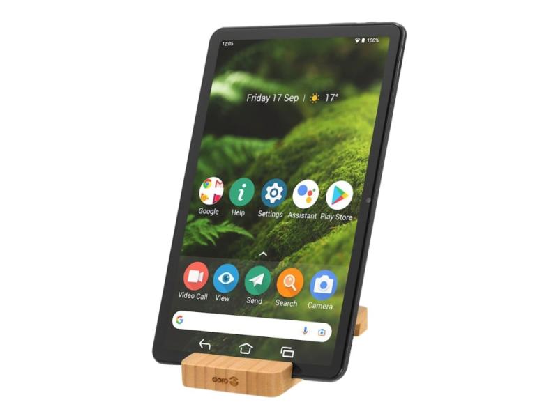 Doro   Tablet   Android 12   32 Gb   10.4" Ips  2000 X 1200    Microsd Spor   Grå fra Doro