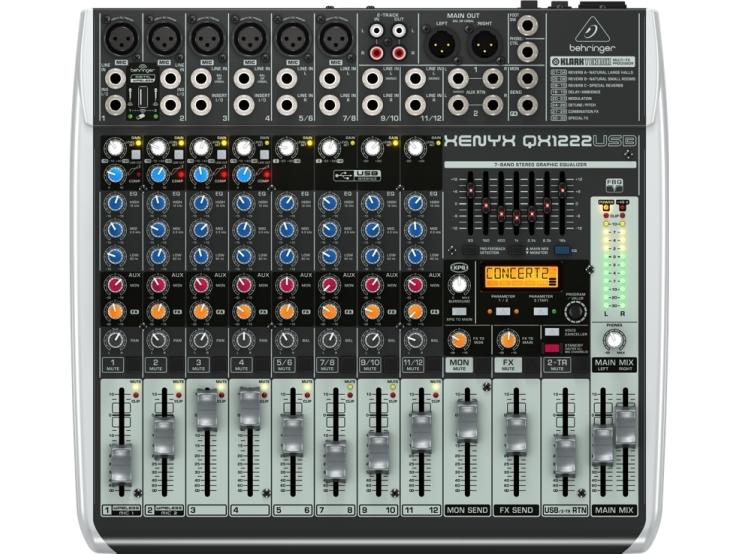 Behringer Qx1222usb Audio Mixer 16 Kanaler fra Behringer
