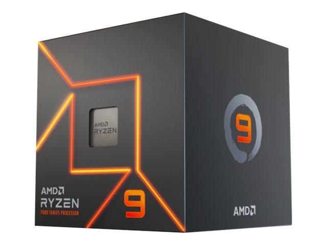 Amd Ryzen 9 7900   3.7 Ghz   12 Core   24 Tråder   64 Mb Cache   Socket Am5   Boks fra Amd