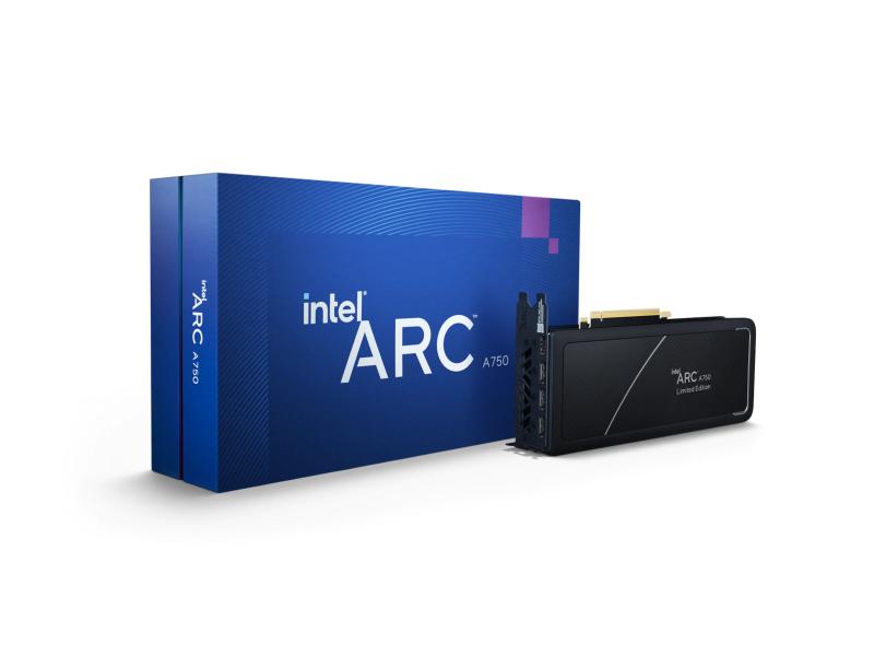 Intel® Arc™ A750   Grafikkort   Arc™ A750   8 Gb Gddr6   Pcie 4.0   Hdmi 2.1   3 X Displayport 2.0 fra Intel