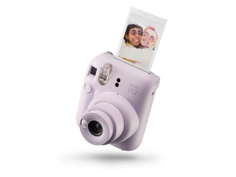 Fujifilm Instax Mini 12   Instant Kamera   Objektiv: 60 Mm   Instax Mini Syren Lilla fra Fujifilm