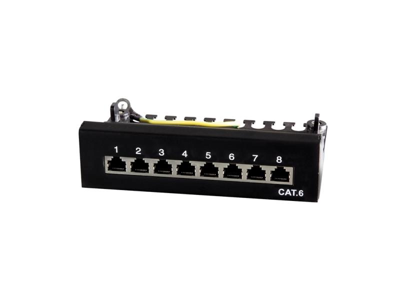Logilink Np0017b  Rj 45  Cat6e  Black  Metal  Iso Iec 11801  Tia Eia 568b.2 1 fra Logilink