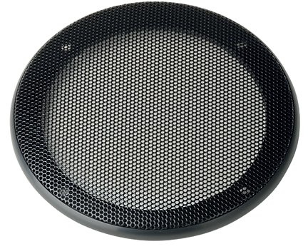 Visaton Gitter 10 R 134 Ol  Hård Grill  Sort  Metall  Rund fra Visaton
