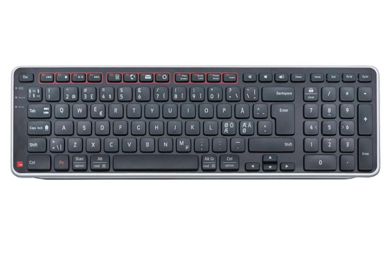 Tastatur Contour Balance Keyboard Nordisk   Wireless fra Contour