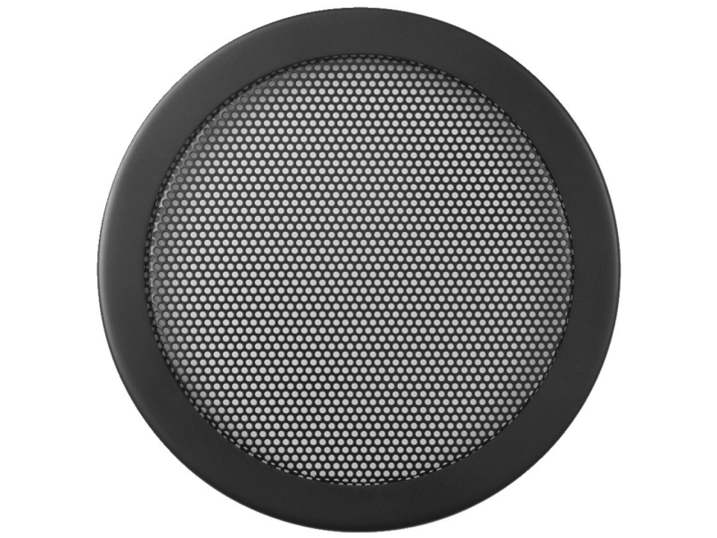 Monacor Sg 250  Hård Grill  Svart  Metall  Rund  26 7 Cm  25 Mm fra Monacor
