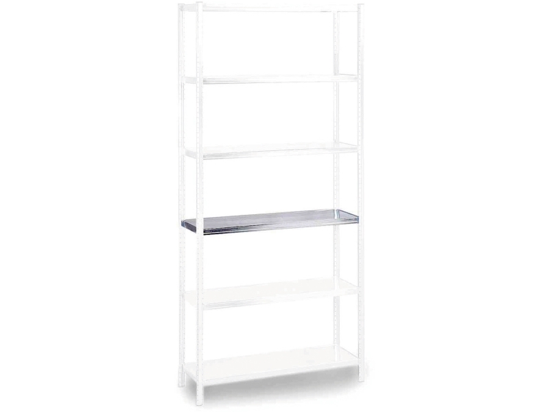 Raaco 90 31 X 5  Rackhylle  Galvanisert Stål  Stål  100 Kg  1 Hyller  Rektangel fra Raaco
