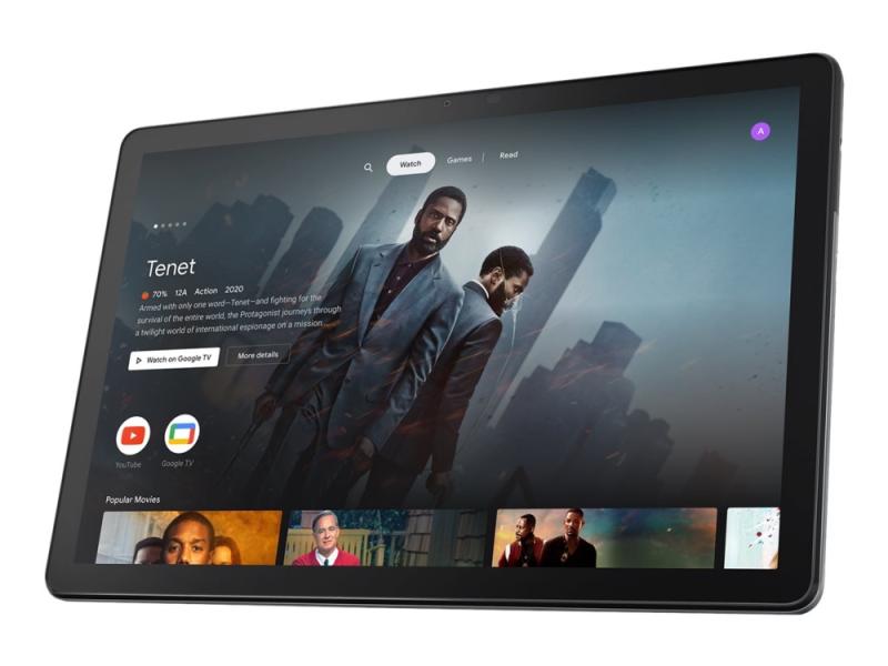 Lenovo Tab M10  3rd Gen  Zaae   Tablet   Android 11 Eller Nyere   64 Gb Emmc   10.1" Ips  1920 X 1200    Microsd Spor   Dobbelttonet Stormgrå fra Lenovo