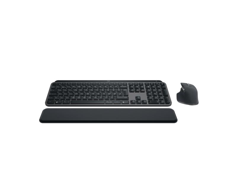 Logitech®   Mx Keys S Combo   Tastatur Og Mus Sett   Bakgrunnsbelyst   Trådløs   Bluetooth Le   Qwerty   Nordisk Layout   Grafitt fra Logitech