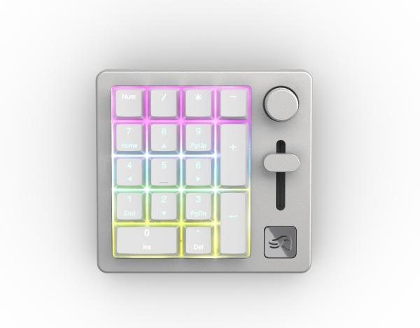 Glorious Gmmk Numpad Mekanisk Numerisk Tastatur  Hvit fra Glorious Pc Gaming Race