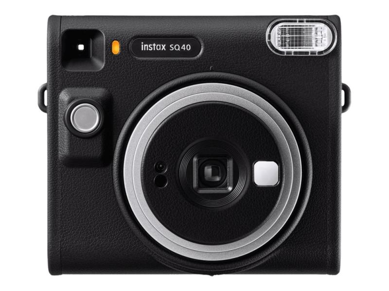 Fujifilm Instax Square Sq40   øyeblikkskamera   Linse: 65.75 Mm   Instax Square Svart fra Fujifilm