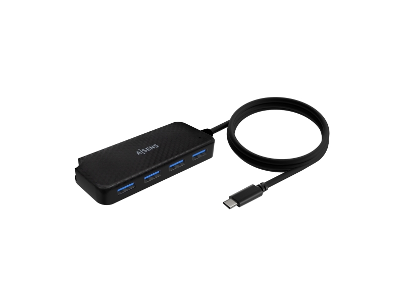 Aisens A109 0716  Usb 3.2 Gen 1  3.1 Gen 1  Type C  Usb 3.2 Gen 1  3.1 Gen 1  Type A  5000 Mbit S  Sort  0 6 M  Usb fra Aisens