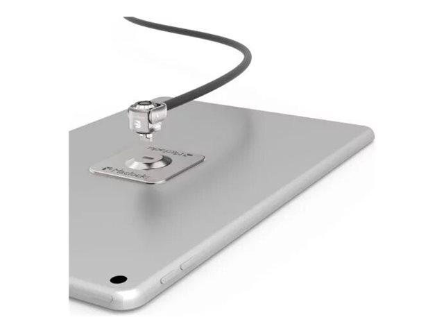 Compulocks Universal Tablet Lock With Keyed Cable Lock   Sikkerhetssett For Mobiltelefon  Nettbrett   Sølv fra Compulocks Group