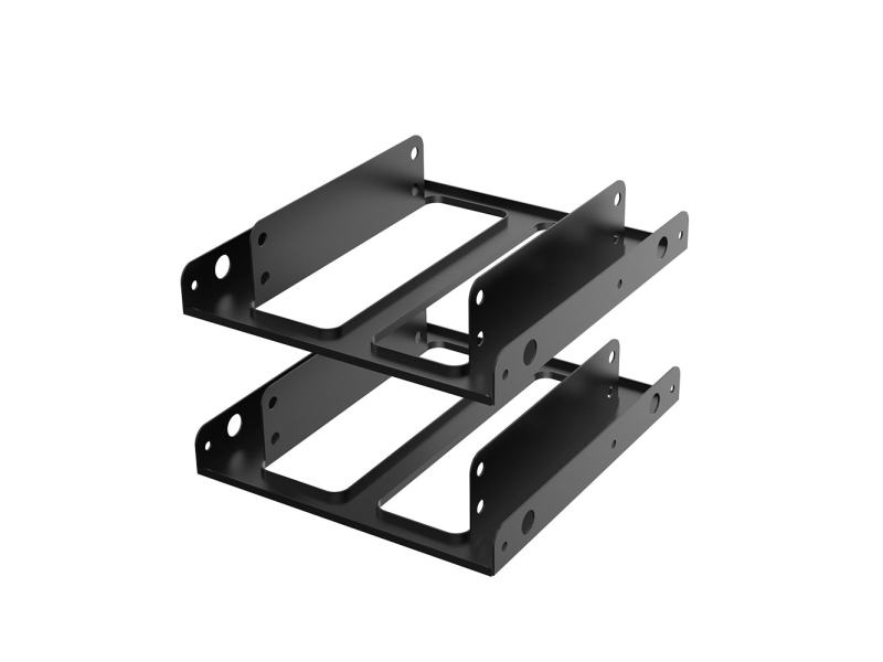 Akasa Dual 2 5 Tommer Ssd & Hdd Adapter For 3 5 Tommer   2 Stk. fra Akasa