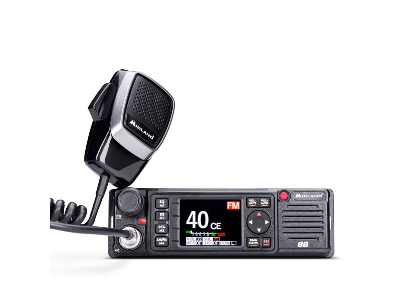 Midland M 88 Cb Multistandard M88 M Serie C1435 Cb Radio fra Midland