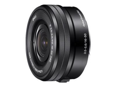 Sony Selp1650   Zoom Linse   16 Mm   50 Mm   F 3.5 5.6 Pz Oss   Sony E Mount   For Cinema Line  A Vlogcam  A1  A6700  A7 Iv  A7c  A7c Ii  A7cr  A7r V fra Sony