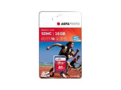 Agfaphoto   Flashminnekort   16 Gb   Class 10   Sdhc fra Agfa