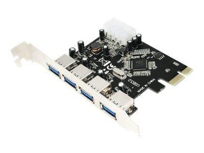 Logilink Pci Express Interface Card Usb 3.0 4x   Usb Adapter   Pcie 2.0   Usb 3.0 X 4 fra 2direct
