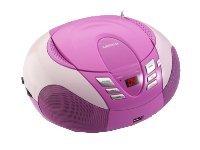 Lenco Scd 37 Usb   Boomboks   Rosa fra Lenco