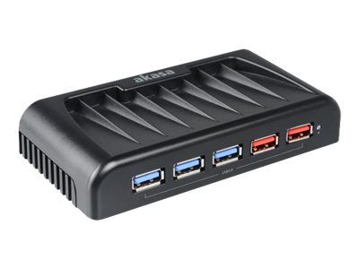 Akasa Connect 7 Ex   Hub   7 X Superspeed Usb 3.0   Stasjonær fra Akasa