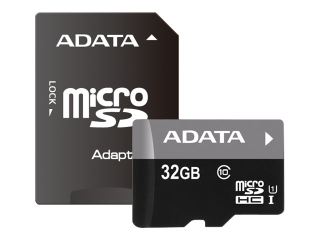 Adata Premier   Flashminnekort  Microsdhc Til Sd Adapter Inkludert    32 Gb   Uhs Class 1   Class10   Microsdhc Uhs I fra A-data Technology