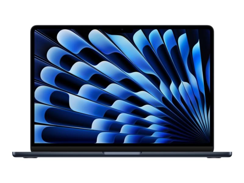 Apple Macbook Air   M3   M3 10 Core Gpu   16 Gb Ram   512 Gb Ssd   13.6" Ips 2560 X 1664  Wqxga    Wi Fi 6e  Bluetooth   Midnatt   Kbd: Dansk fra Apple