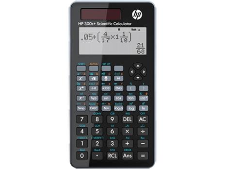 Hp 300s+   Vitenskapelig Kalkulator   15 Sifre   Solpanel  Batteri   Svart fra Hp