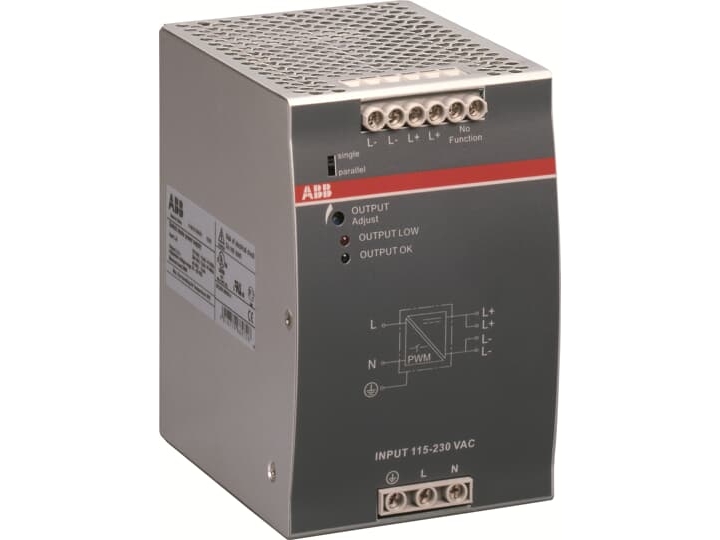 Abb Cp E 48 5.0  Innendørs  115   230 V Ac  47   63 Hz  240 W  48 V  5 A fra Abb