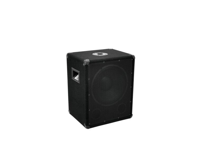 Omnitronic Bx 1250  300 W  Aktiv Subwoofer  20   400 Hz  600 W  96 Db  8 O fra Omnitronic