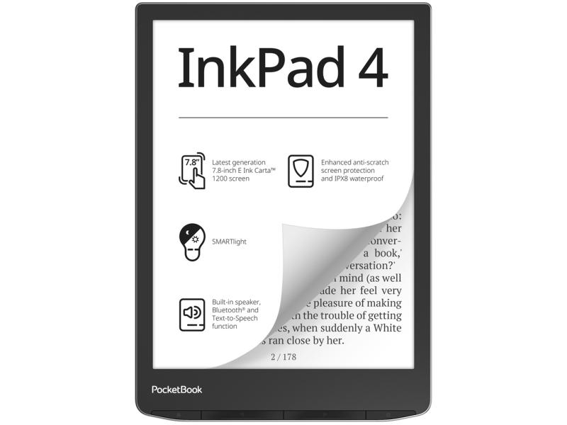 Elektronisk Leser Pocketbook Inkpad 4 7.8" 32 Gb Stardust Silver  Pb743g U Ww  fra Pocketbook