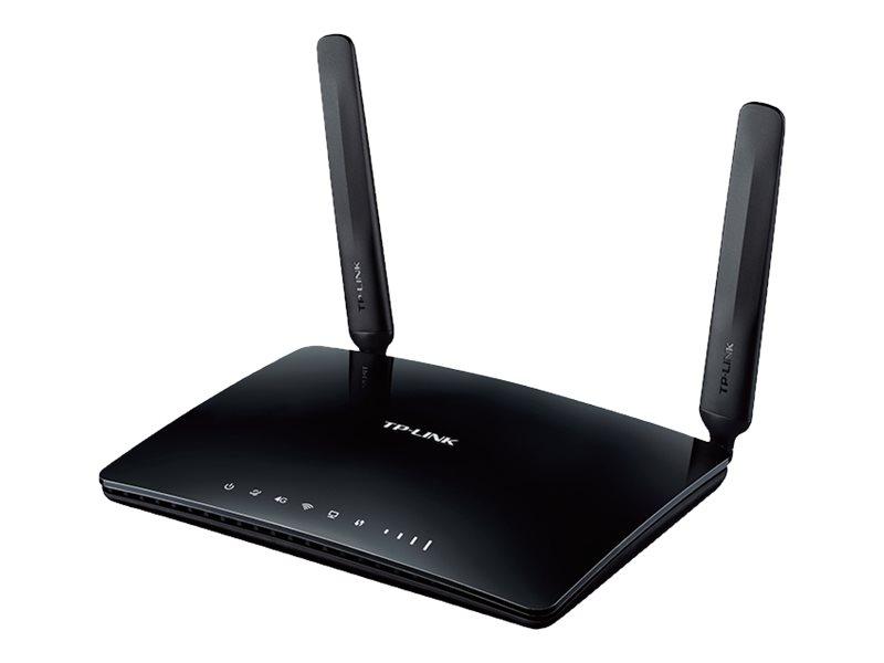 Tp Link Tl Mr6400   Trådløs Ruter   Wwan 4 Portssvitsj   Wi Fi   2 4 Ghz fra Tp-link