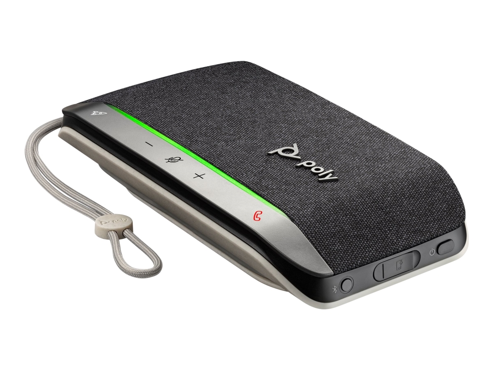 Poly Sync 20+m   Smart Høyttalertelefon   Bluetooth   Kablet  Trådløs   Usb A Via Bluetooth Adapter   Sølv   Certified For Microsoft Teams fra Hp