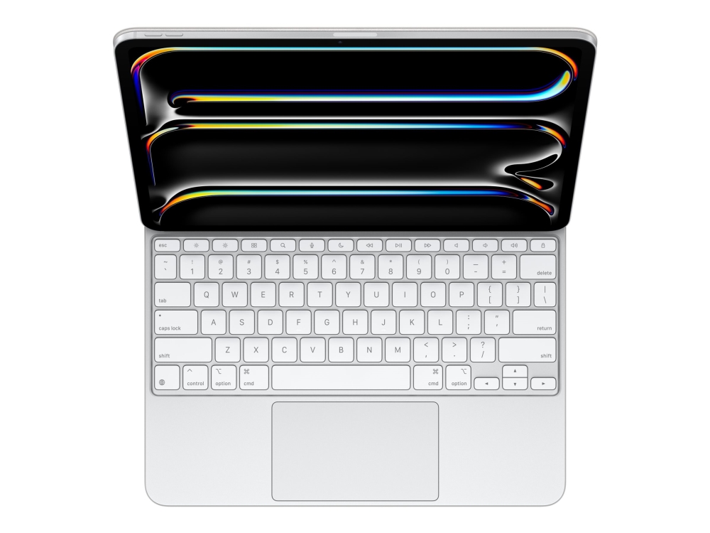 Apple Magic Keyboard   Tastatur Og Folioveske   Med Styrepute   Bakbelysning   Apple Smart Connector   Qwerty   Usa   Hvit fra Apple