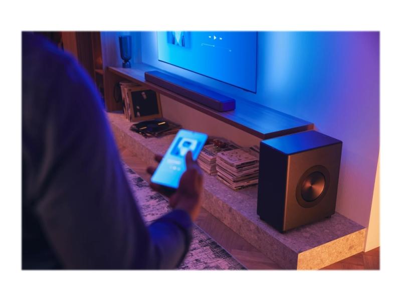 Philips Fidelio Tafw1   Subbasshøyttaler   Trådløs   Wi Fi   Appstyrt   210 Watt fra Philips