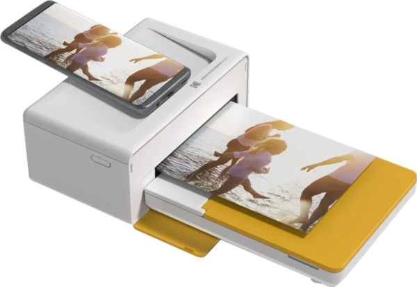 Kodak D460y  Dye Sublime  4" X 6"  10x15 Cm  Utskrift Uten Kanter  Wi Fi  Direkte Utskrift  Hvit fra Kodak