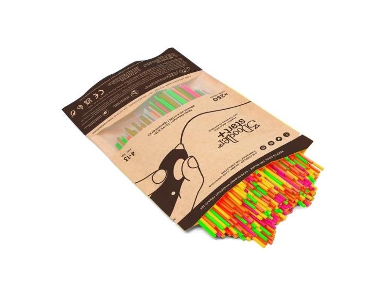 3doodler Filament Start+ 250 Neonrot Neonorange Neongruen Neongelb Neonpink""neon  250 Styck  1 G fra 3doodler
