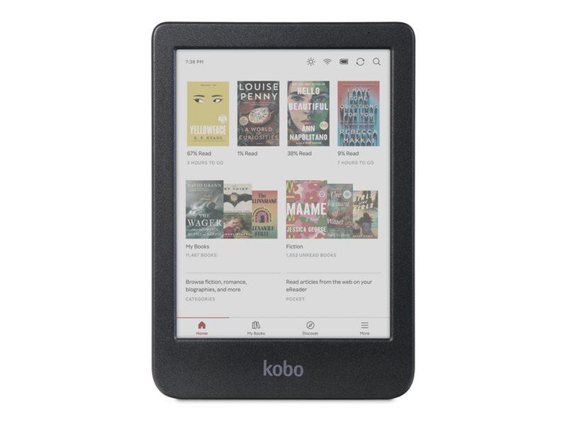 Kobo Clara Colour   Ebook Leser   16 Gb   6" E Ink Kaleido 3  1448 X 1072    Berøringsskjerm   Wi Fi 5  Bluetooth fra Kobo