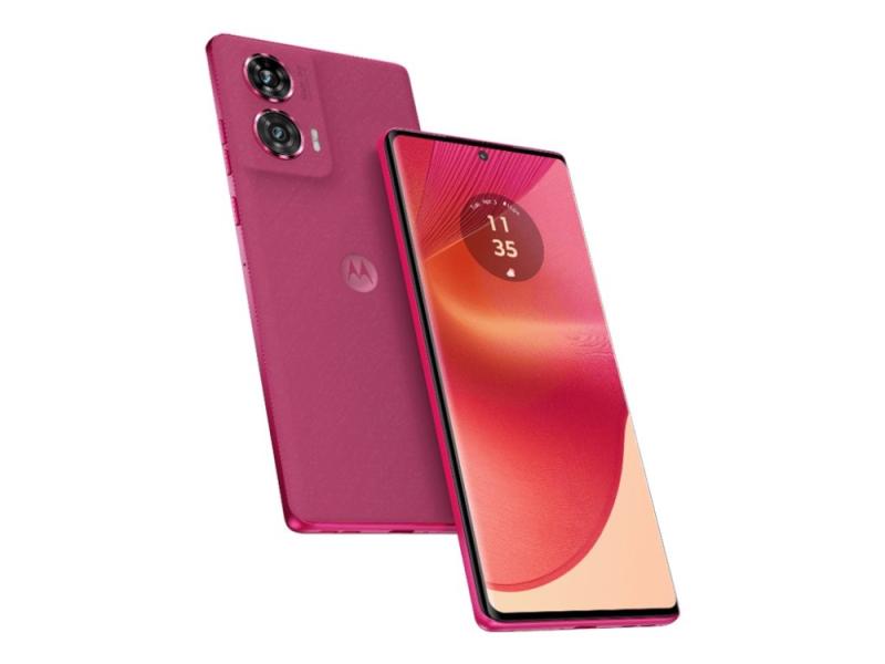 Motorola Edge 50 Fusion   5g Smarttelefon   Dobbelt Sim   Ram 8 Gb   Internminne 256 Gb   Poled Display   6.7"   2400 X 1080 Piksler  144 Hz    2x Ba fra Motorola