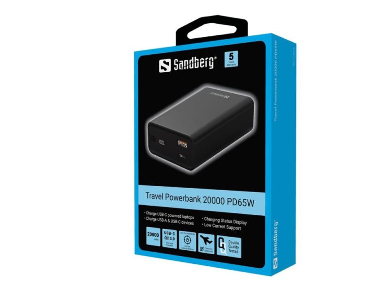 Sandberg Pd65w   Strømbank fra Sandberg